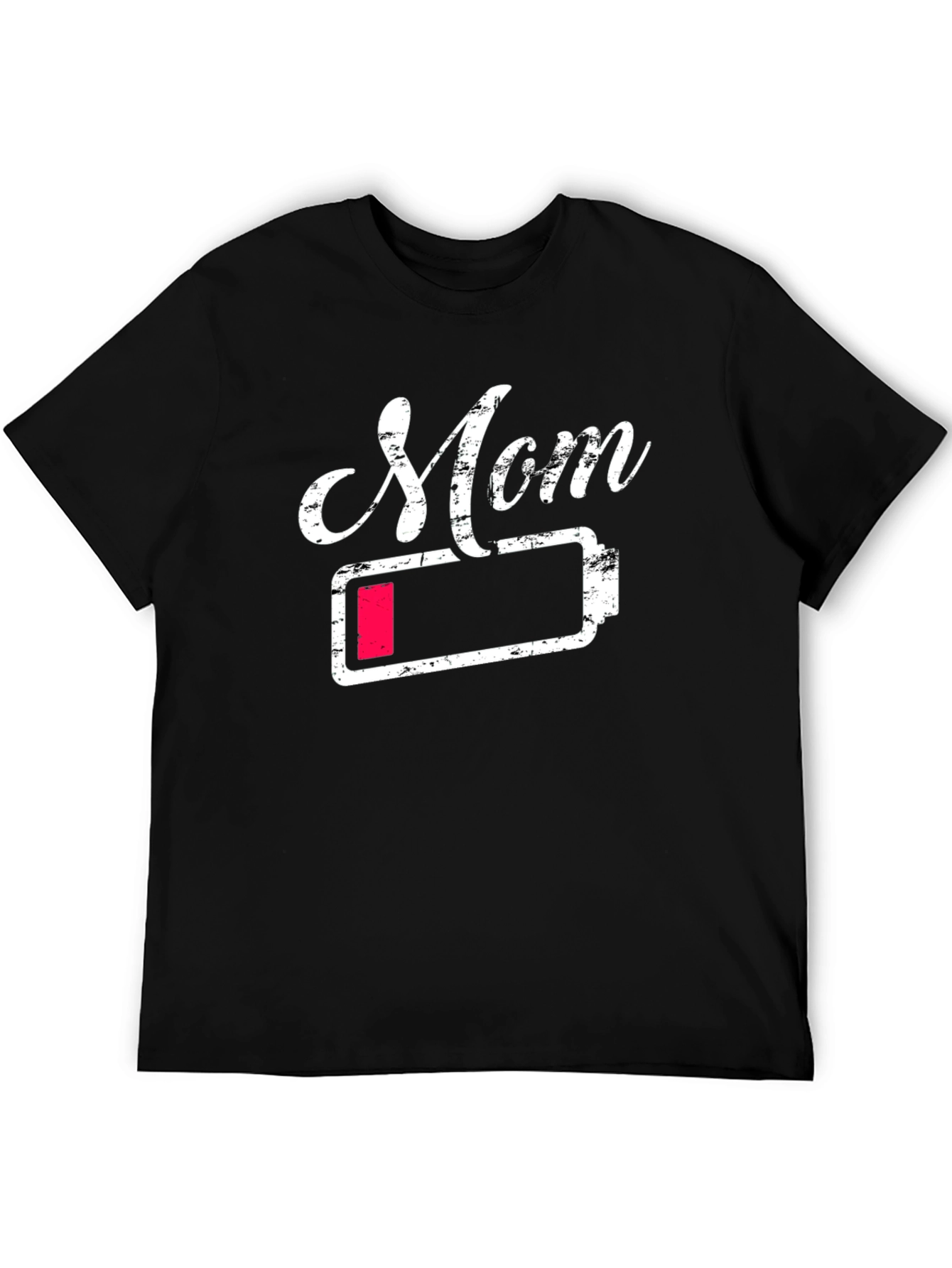 Low Battery Mom T-Shirt - Funny Mothers Day Gift