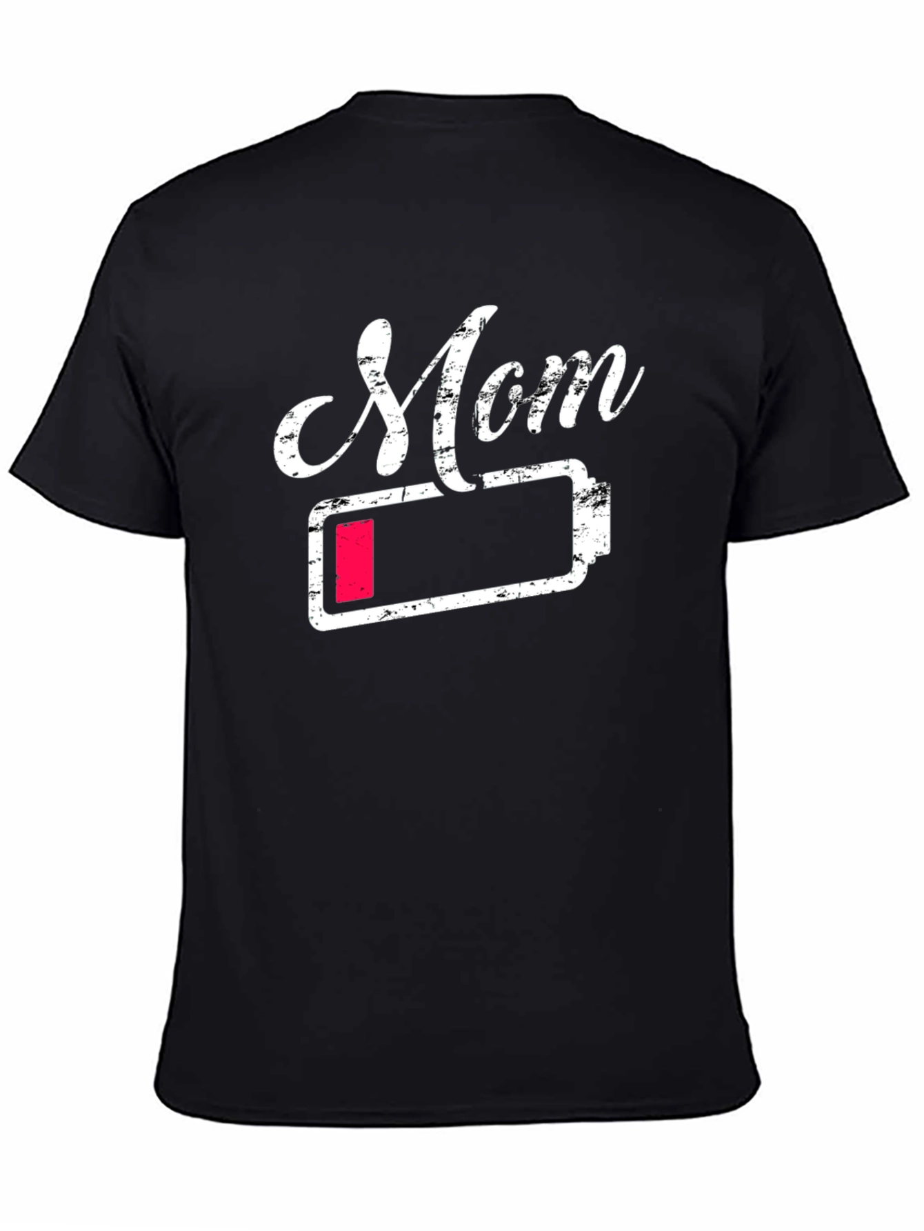 Low Battery Mom T-Shirt - Funny Mothers Day Gift
