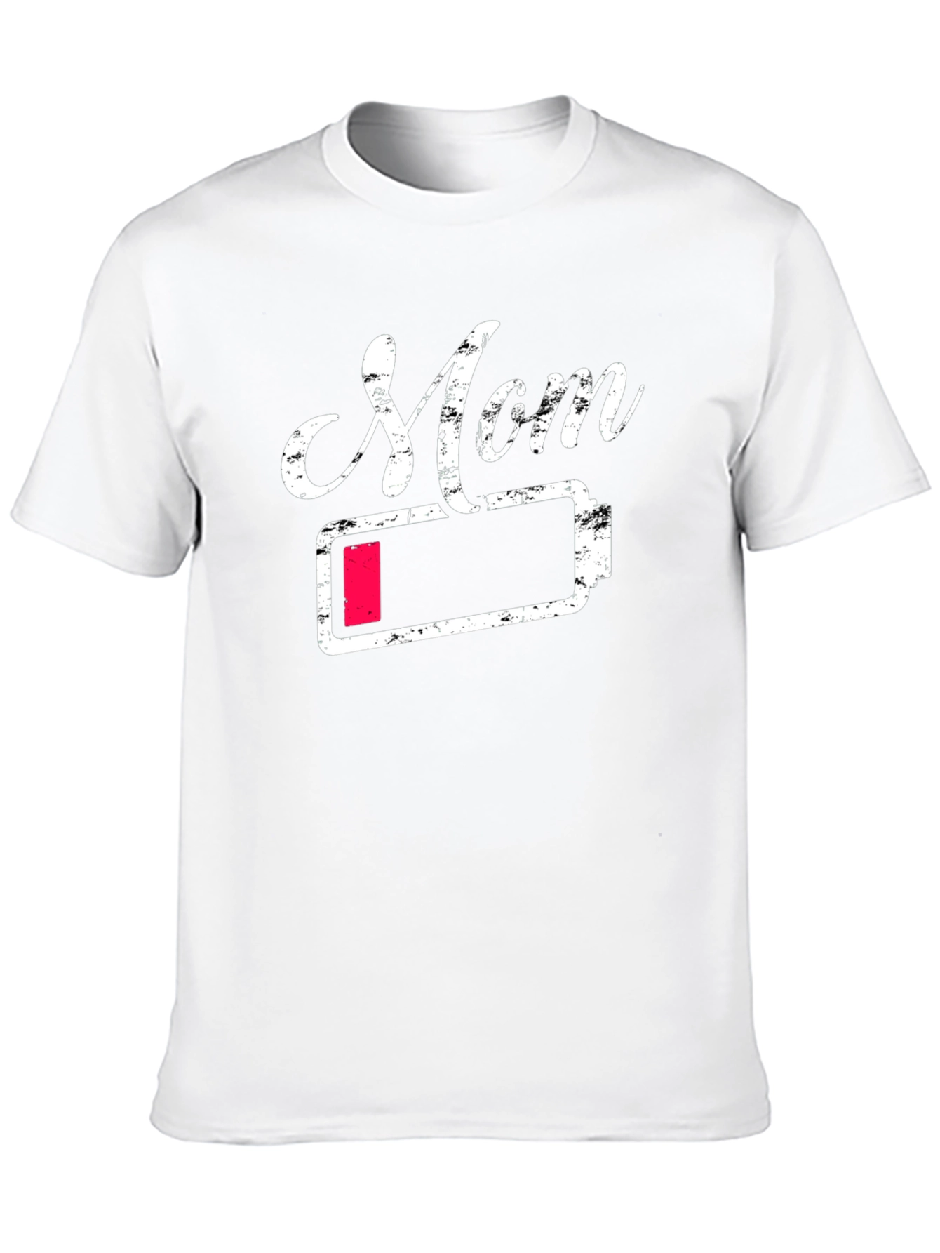 Low Battery Mom T-Shirt - Funny Mothers Day Gift