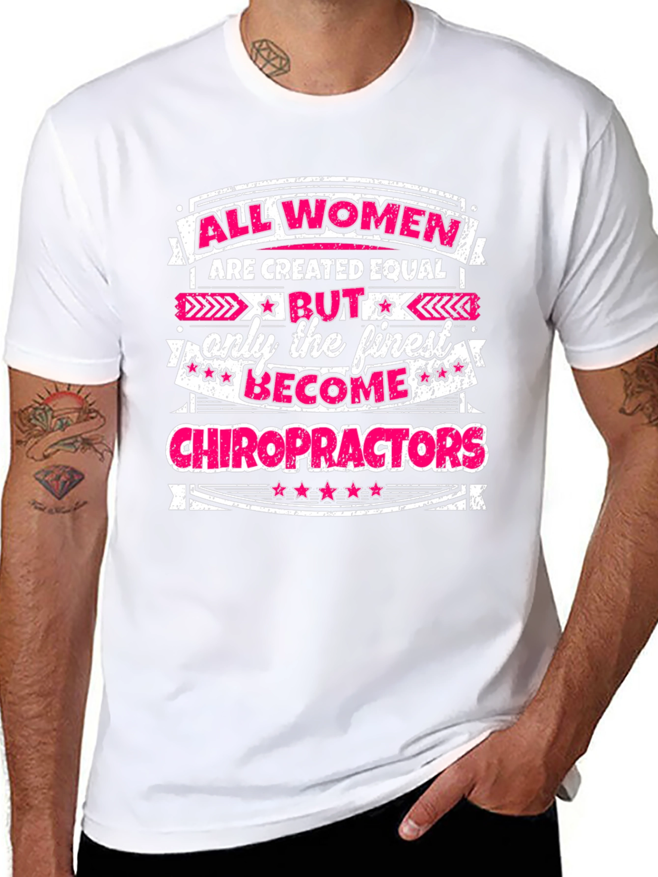 Finest Chiropractors Womens T-Shirt
