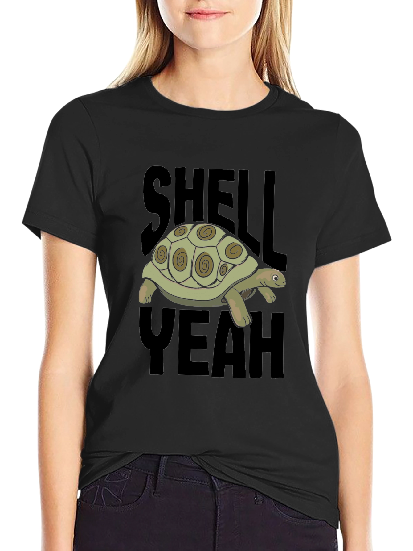Shell Yeah! Turtle Graphic T-Shirt