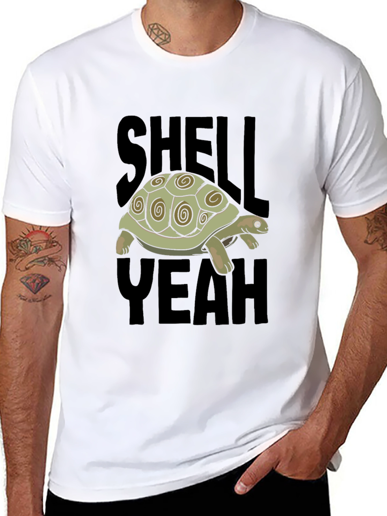 Shell Yeah! Turtle Graphic T-Shirt