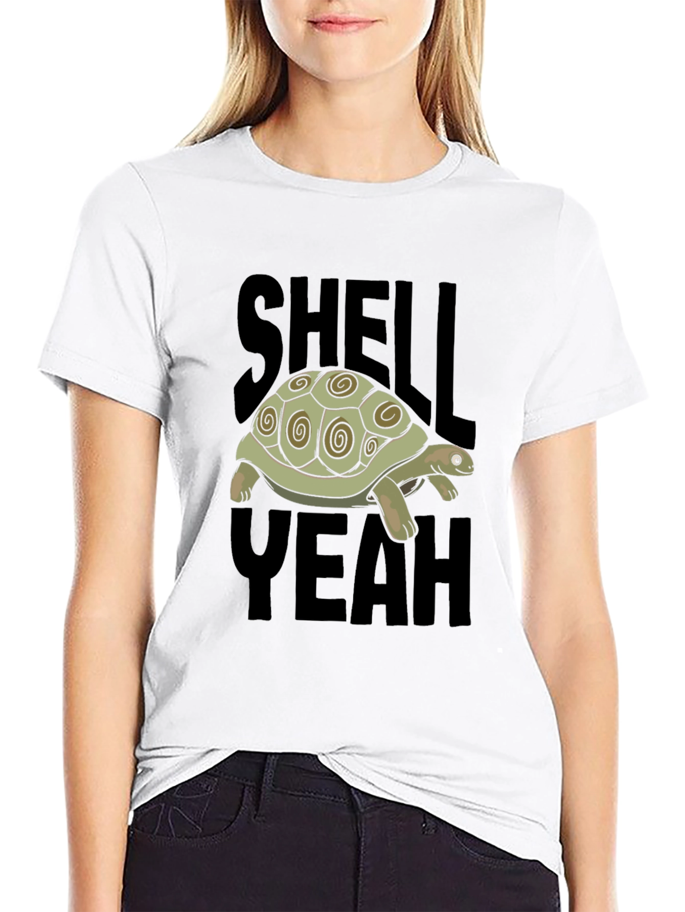 Shell Yeah! Turtle Graphic T-Shirt