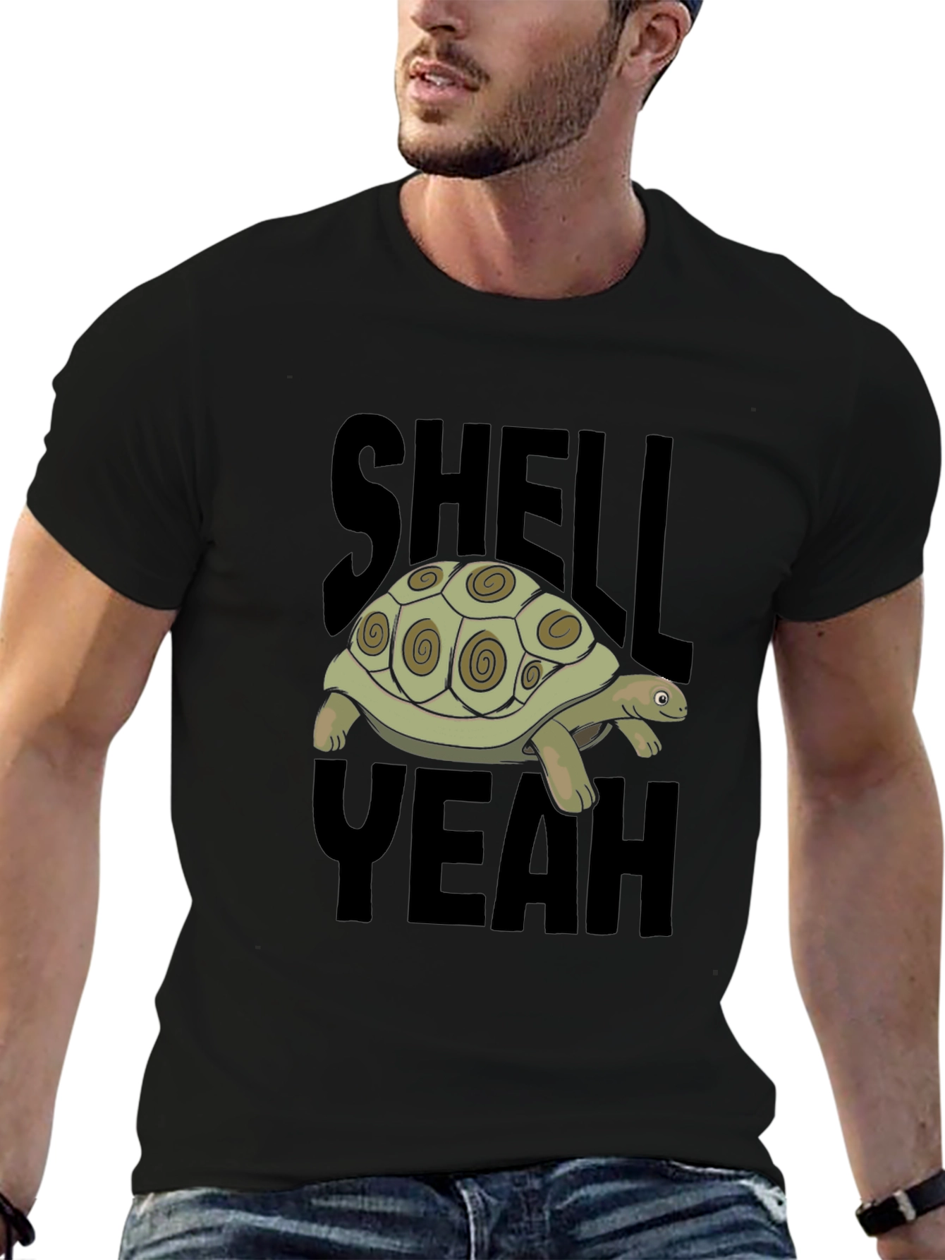 Shell Yeah! Turtle Graphic T-Shirt