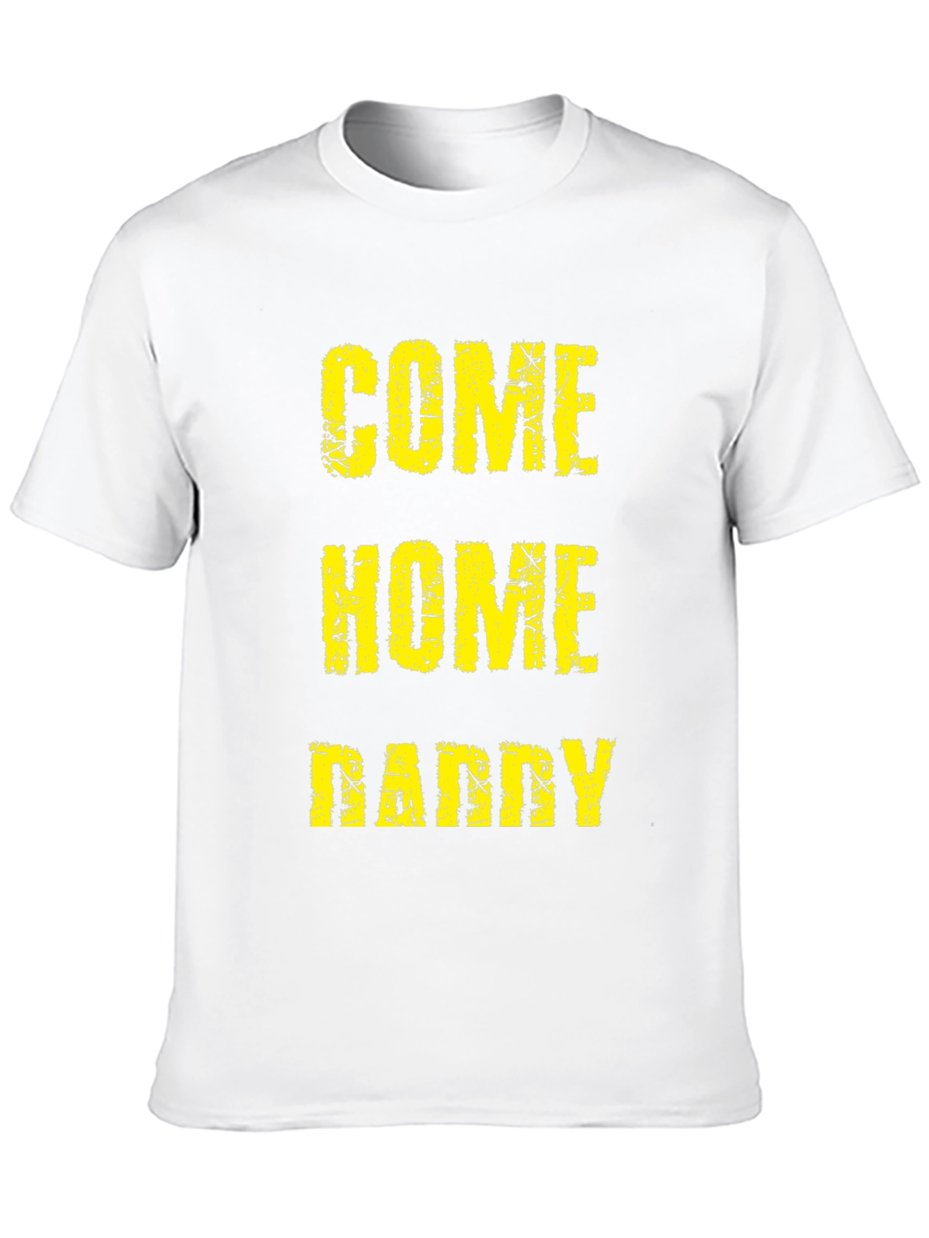 Come Home Daddy Tee - Black Graphic T-Shirt