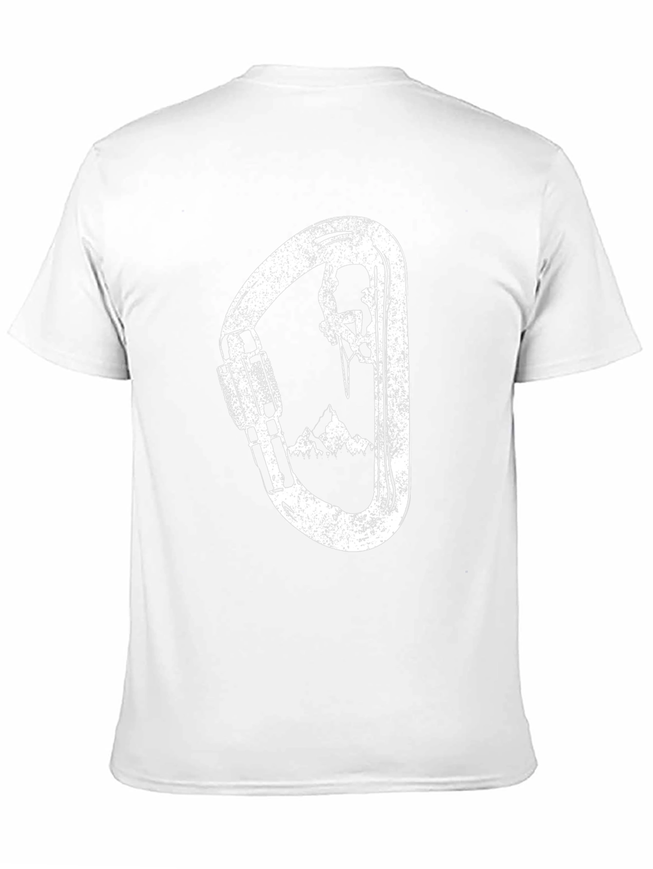 Climbing Carabiner T-Shirt - Black