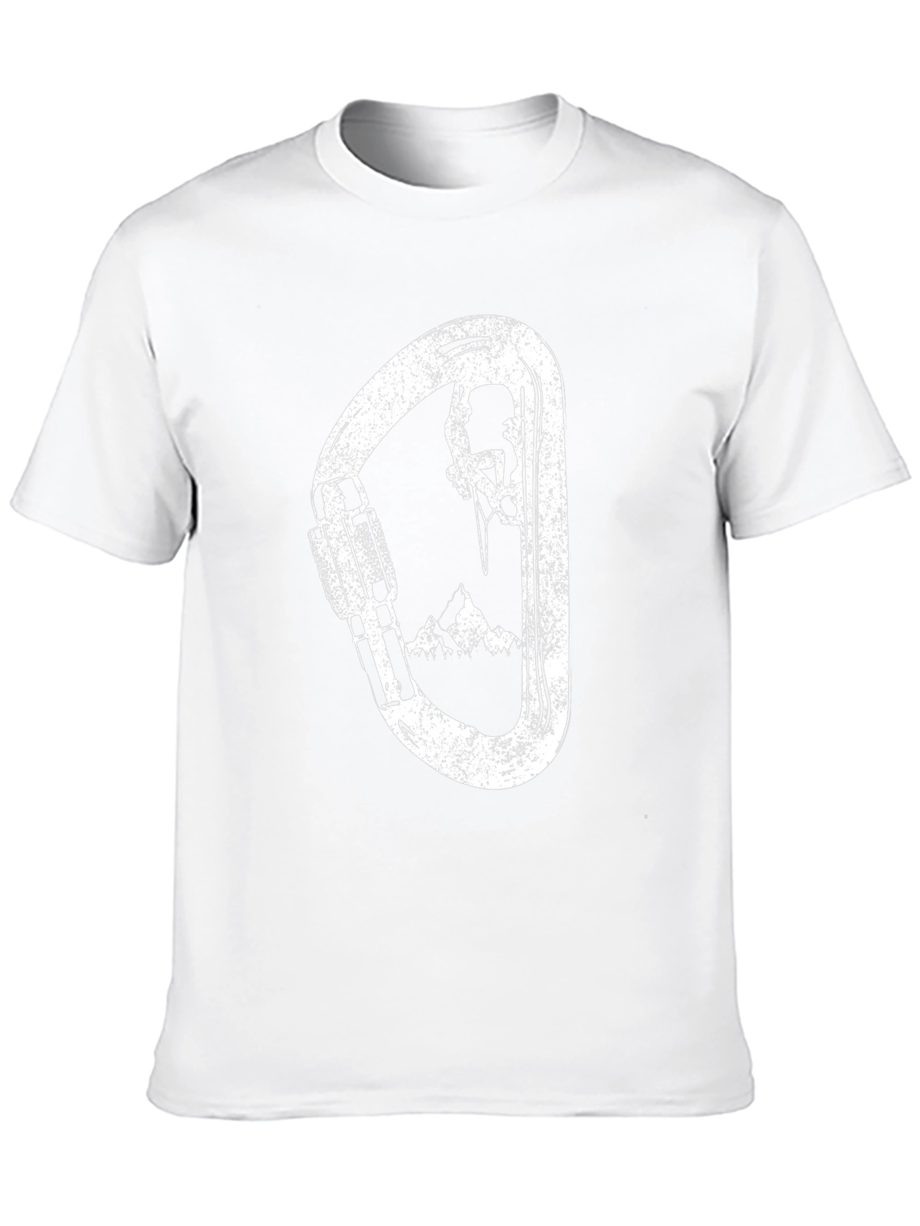 Climbing Carabiner T-Shirt - Black