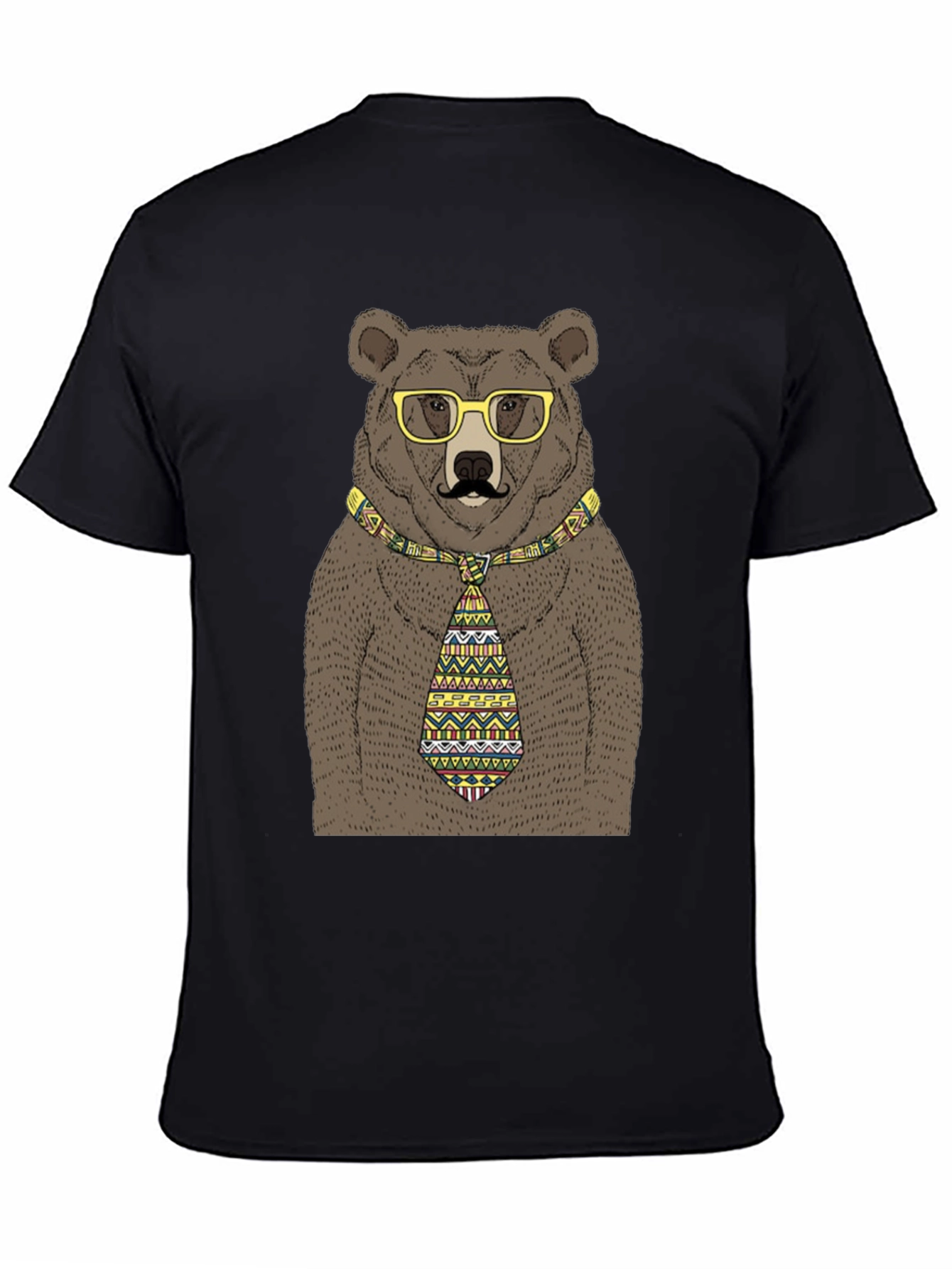Bear with Glasses and Tie T-Shirt