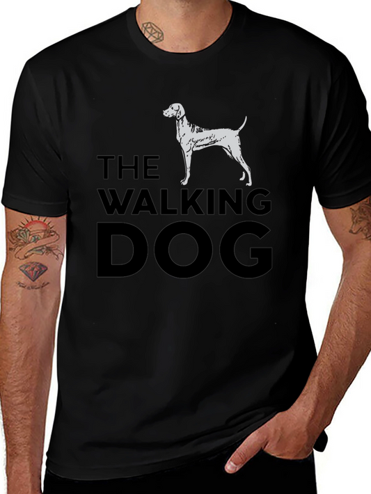 The Walking Dog Graphic Tee - Black