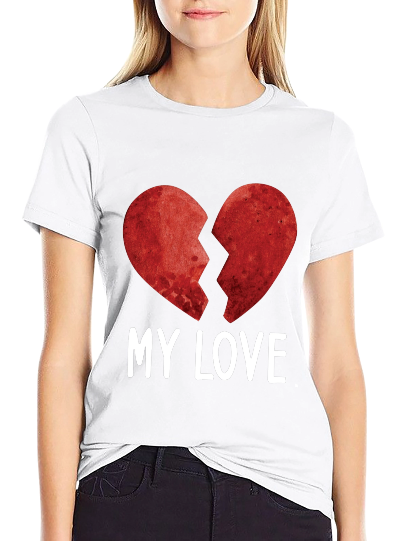 Broken Heart My Love Graphic Tee