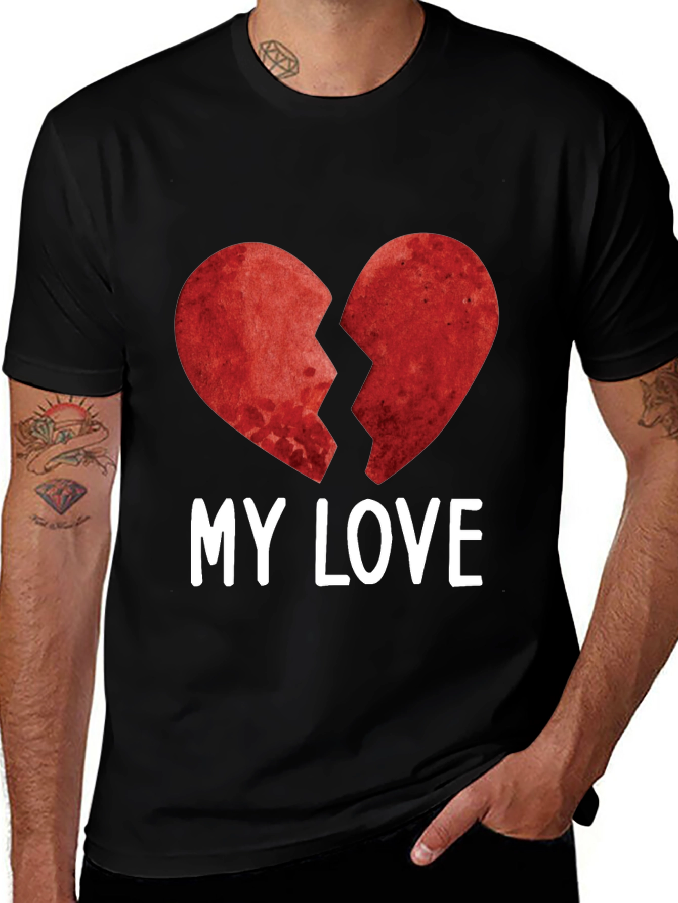 Broken Heart My Love Graphic Tee