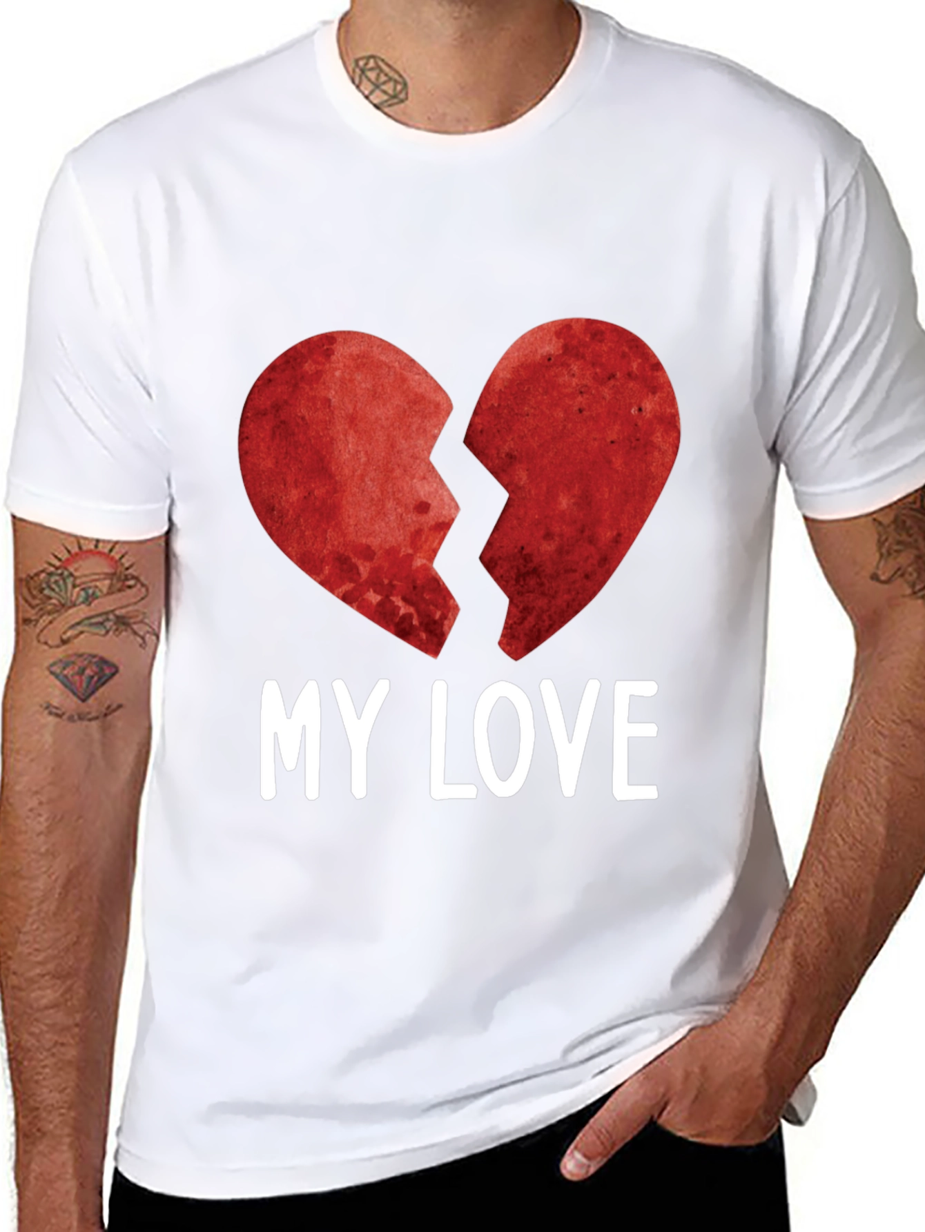 Broken Heart My Love Graphic Tee