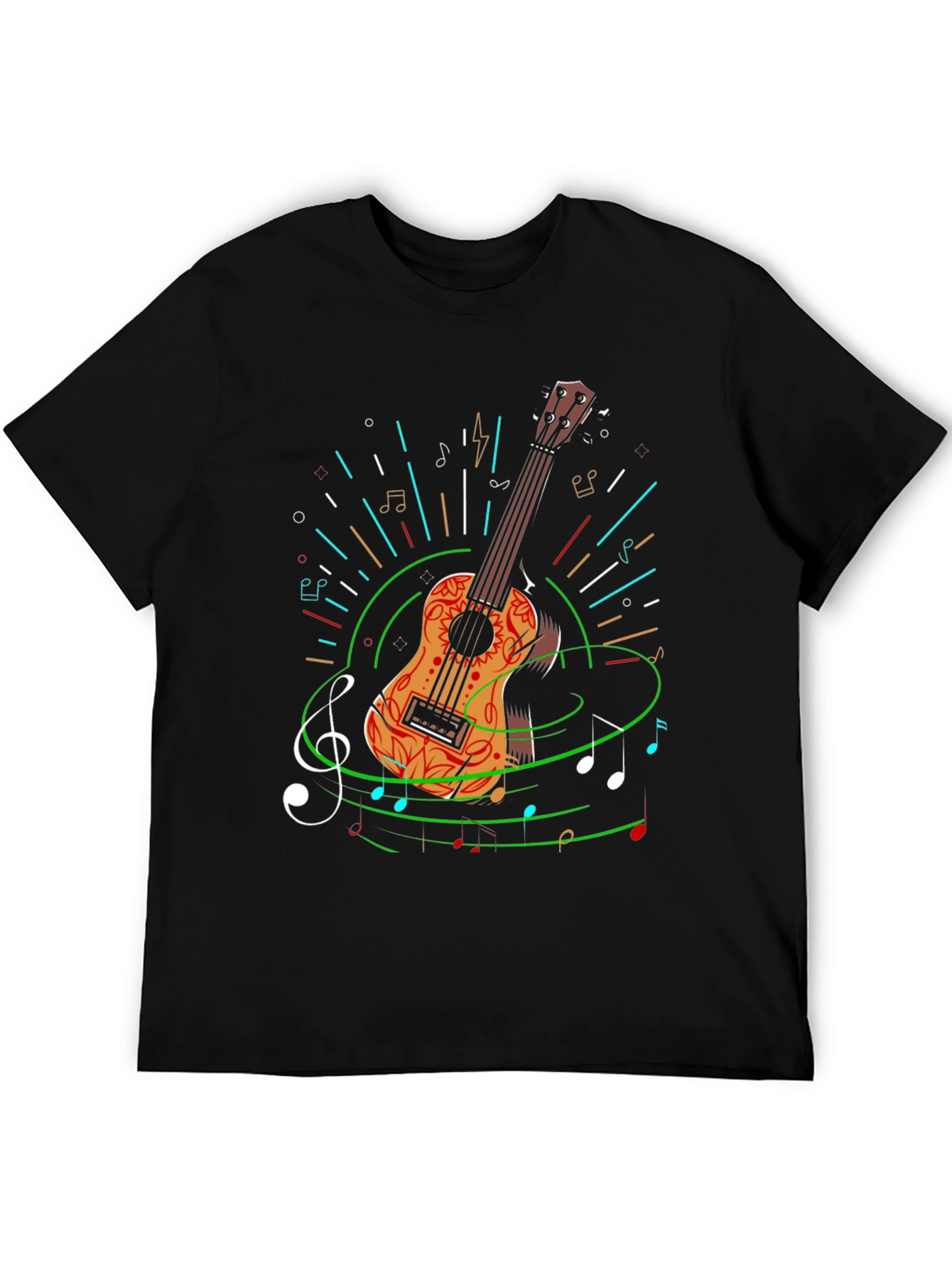 Acoustic Guitar Music T-Shirt
