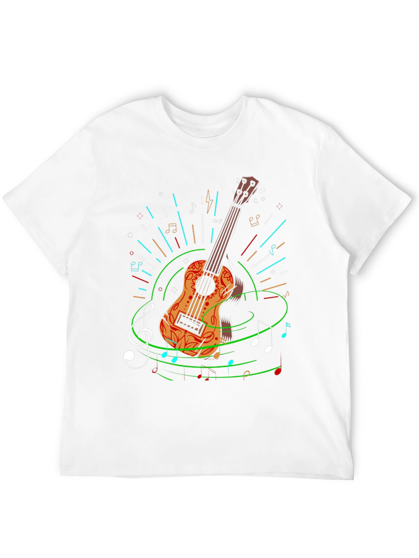 Acoustic Guitar Music T-Shirt