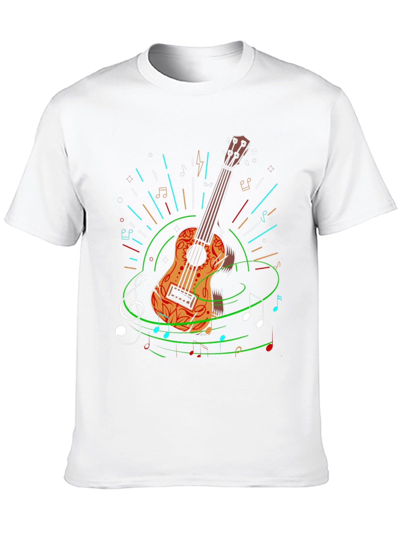 Acoustic Guitar Music T-Shirt