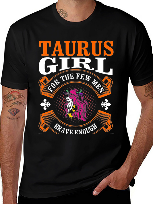 Taurus Girl Zodiac Graphic Tee - Brave & Bold