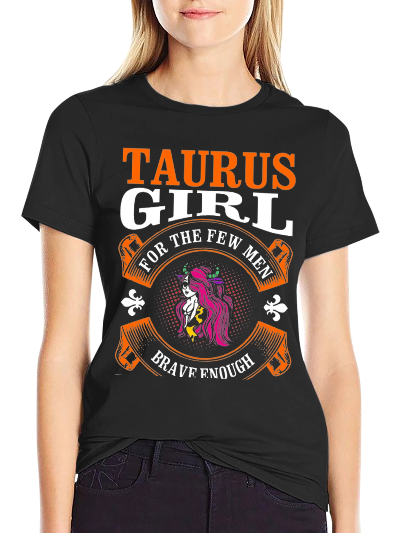 Taurus Girl Zodiac Graphic Tee - Brave & Bold