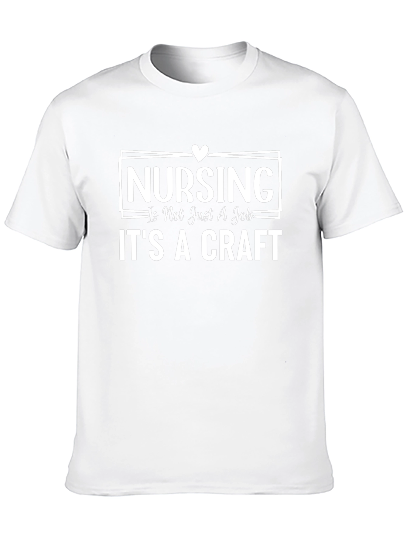 Nursing is a Craft T-Shirt - Black