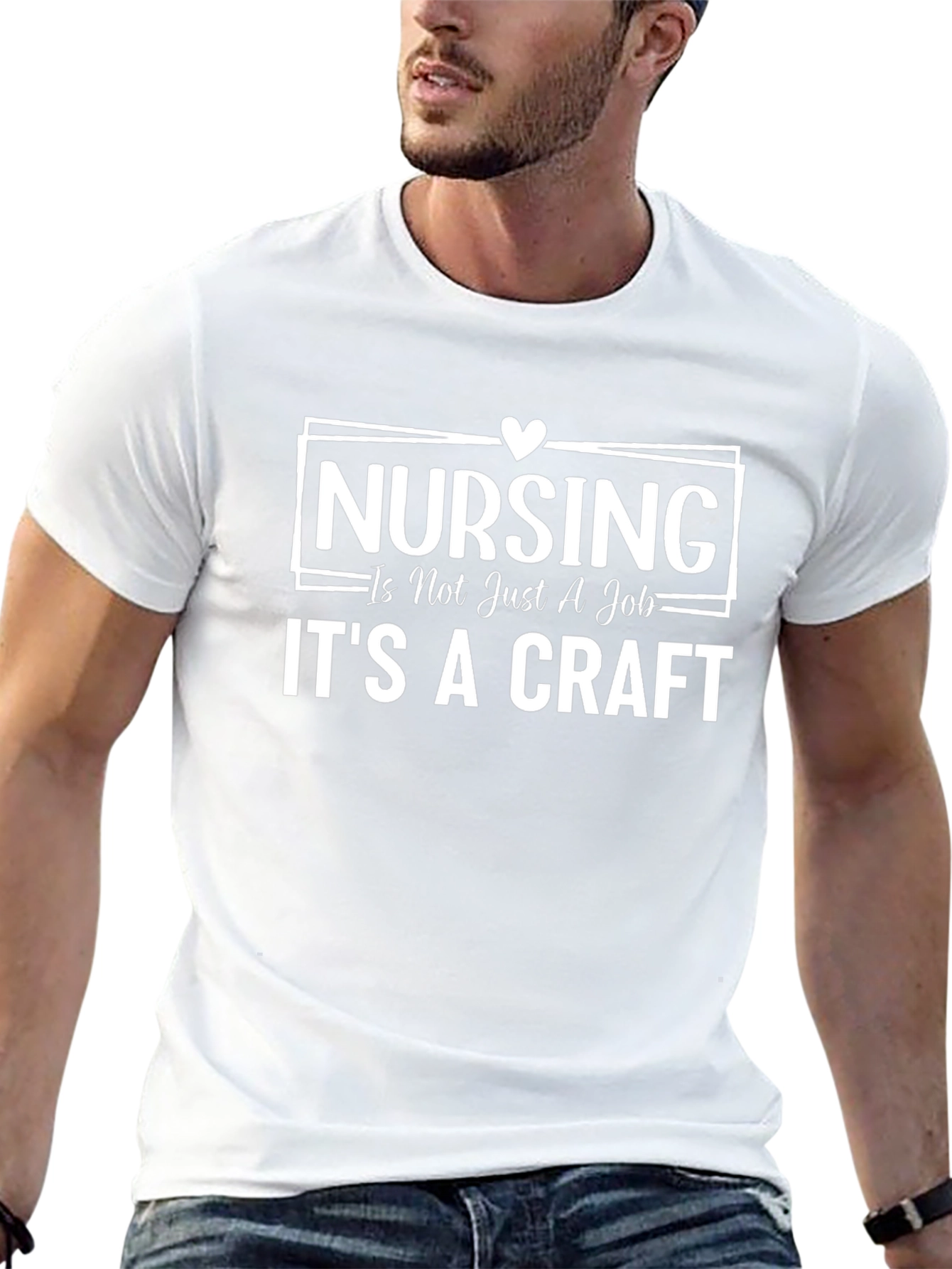 Nursing is a Craft T-Shirt - Black