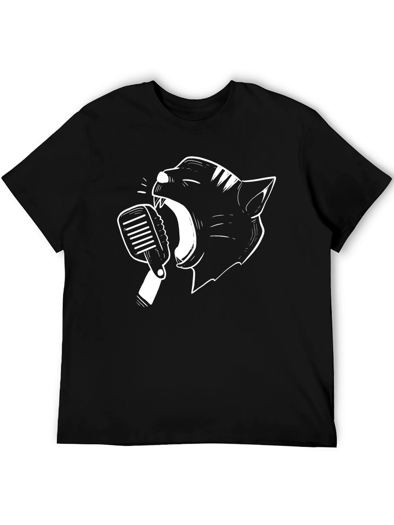 Black Panther Singer T-Shirt - Cool Graphic Tee