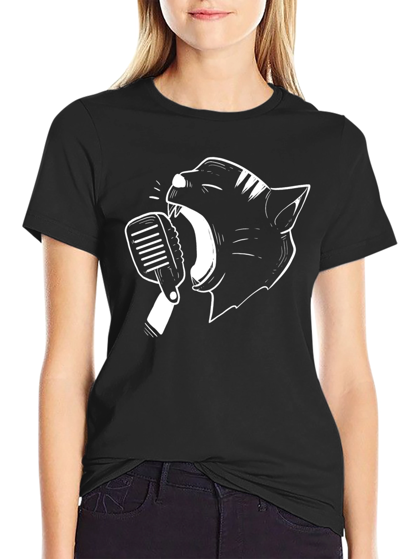 Black Panther Singer T-Shirt - Cool Graphic Tee