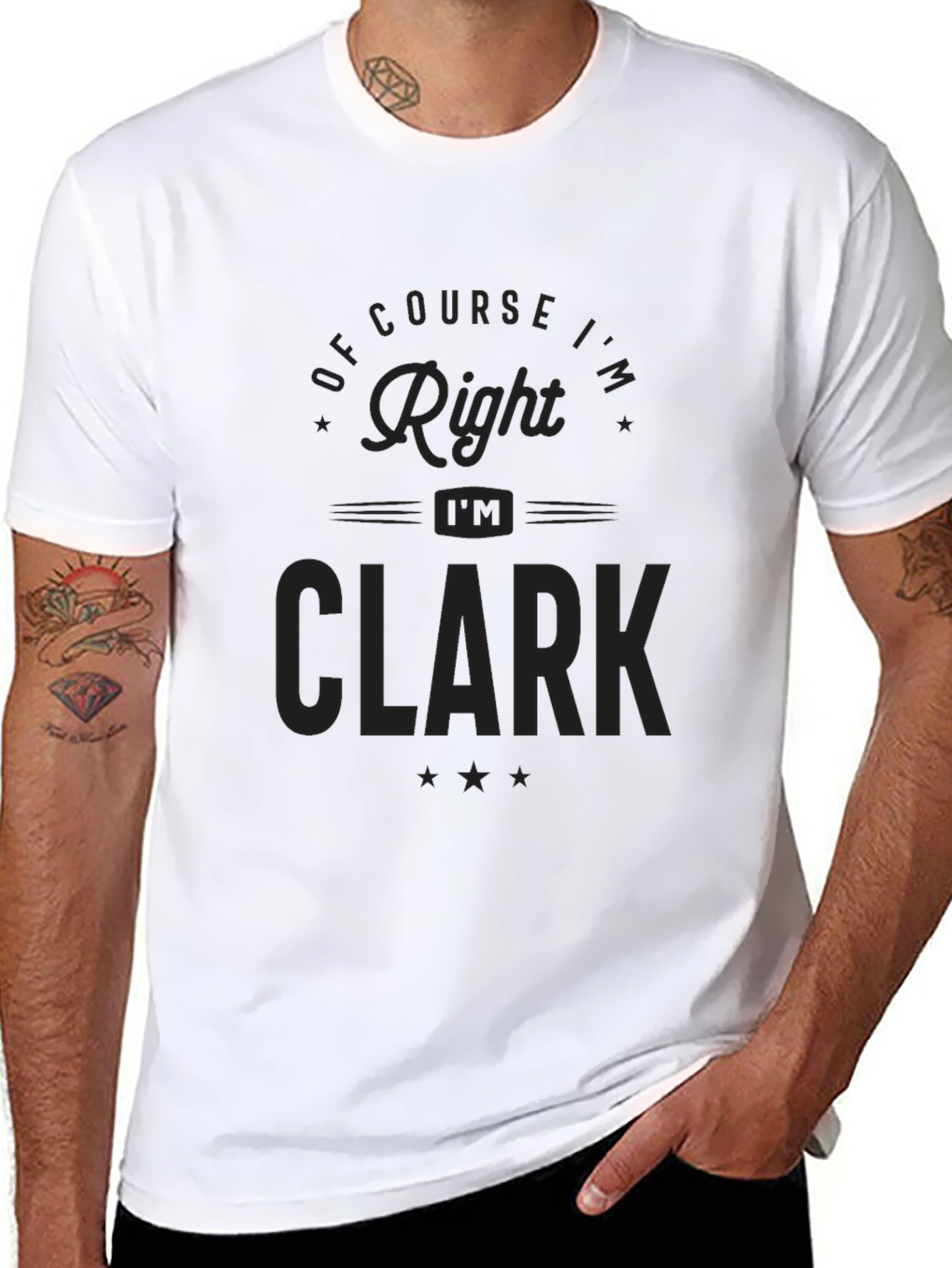 Of Course Im Right Im Clark T-Shirt