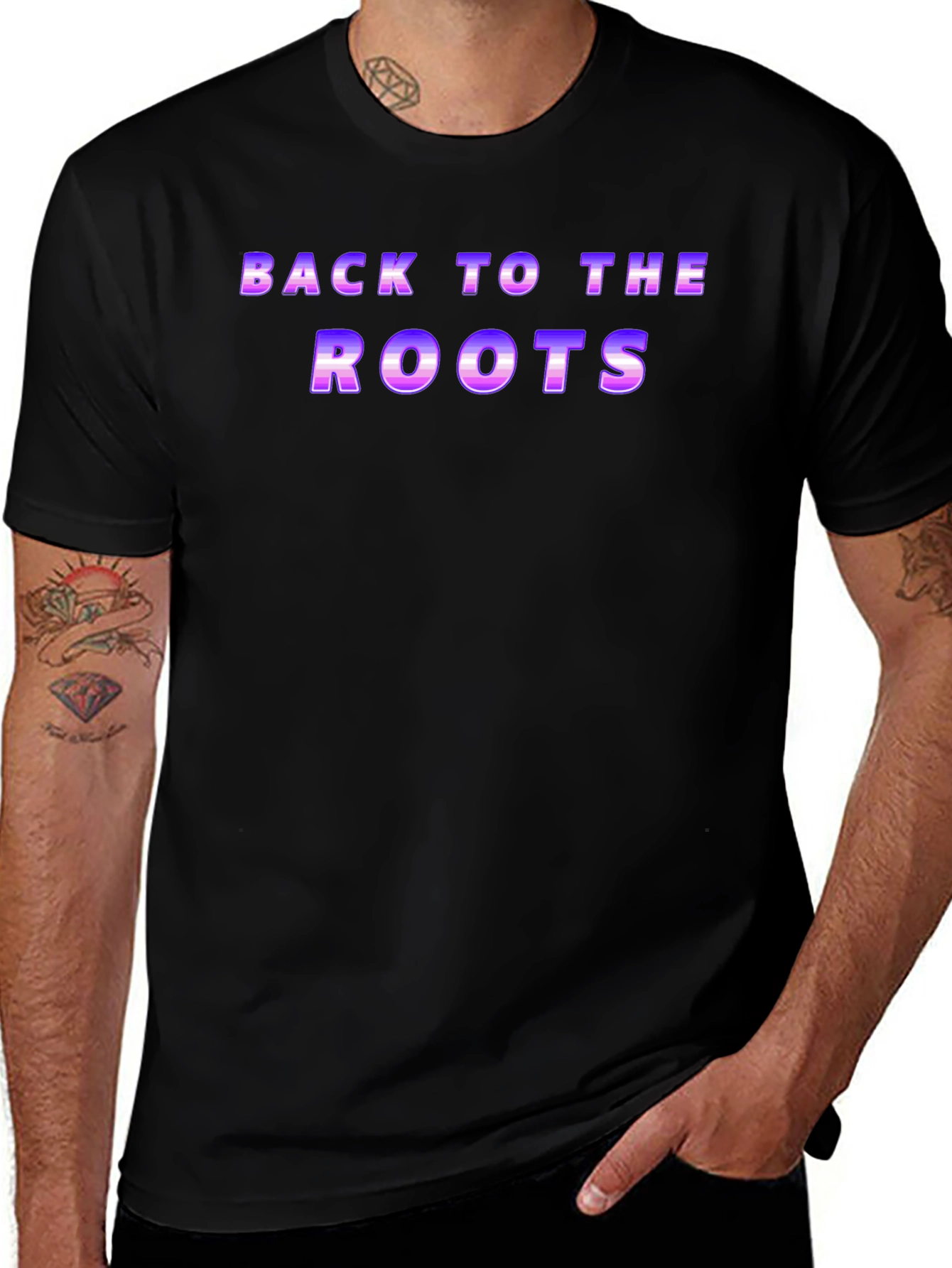 Back to the Roots Graphic T-Shirt