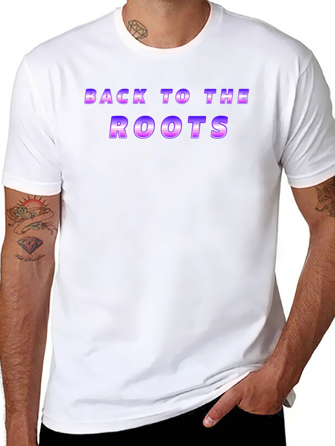 Back to the Roots Graphic T-Shirt