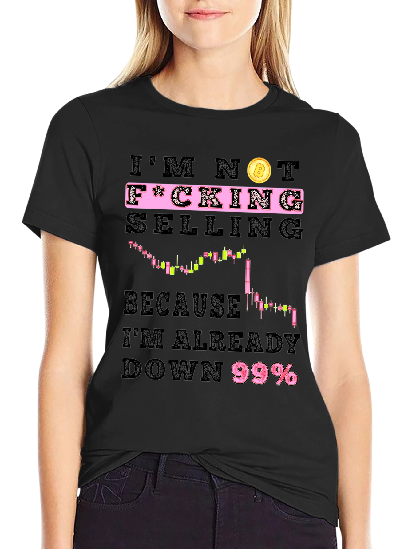 Bitcoin HODL T-Shirt - Im Not Selling
