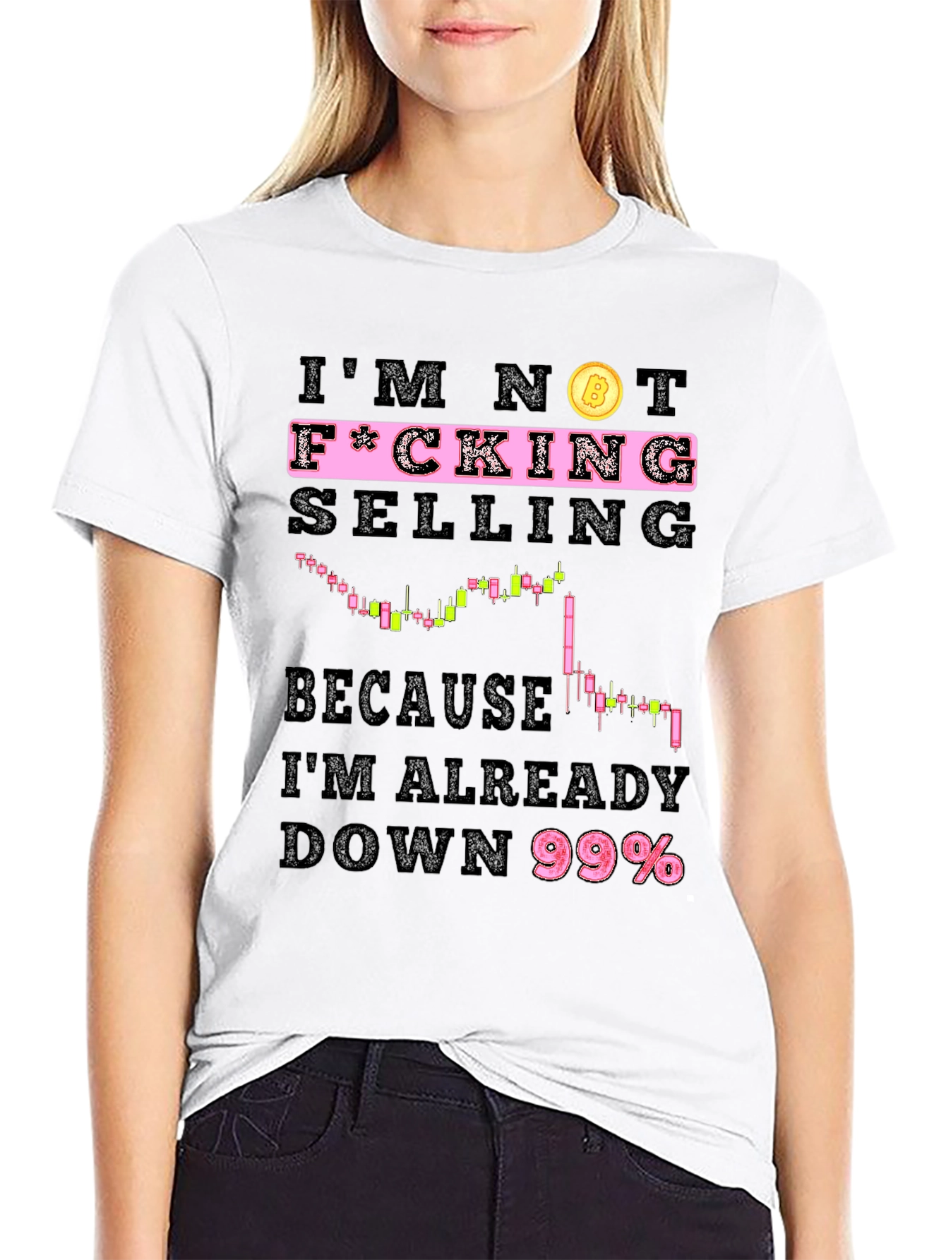 Bitcoin HODL T-Shirt - Im Not Selling