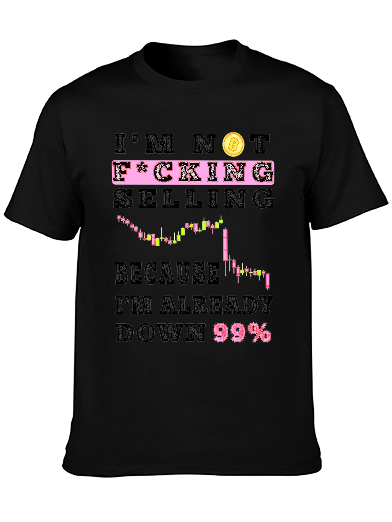 Bitcoin HODL T-Shirt - Im Not Selling