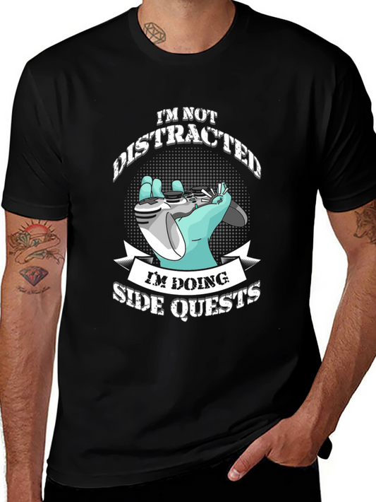 Gamer Side Quests Graphic Tee