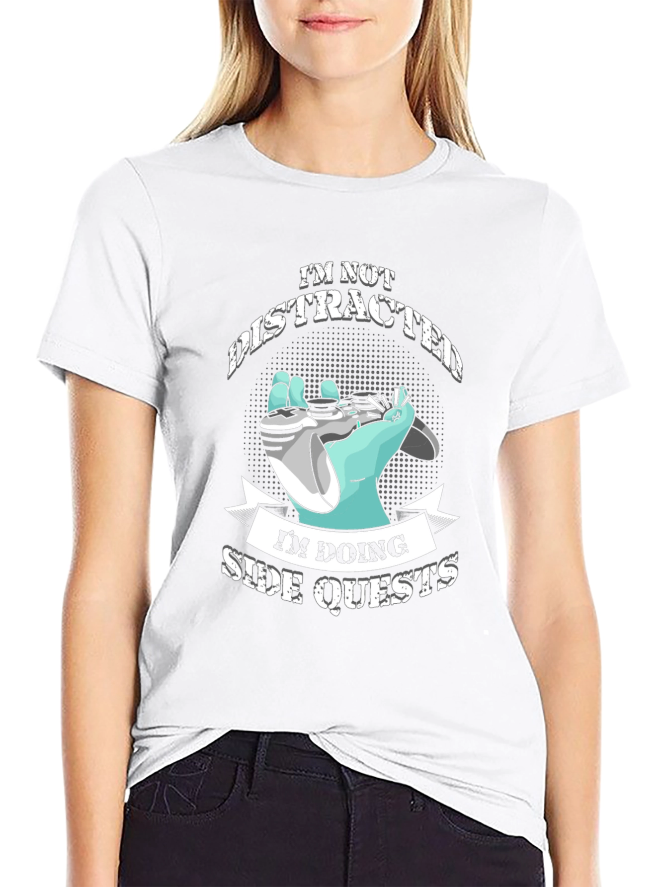 Gamer Side Quests Graphic Tee