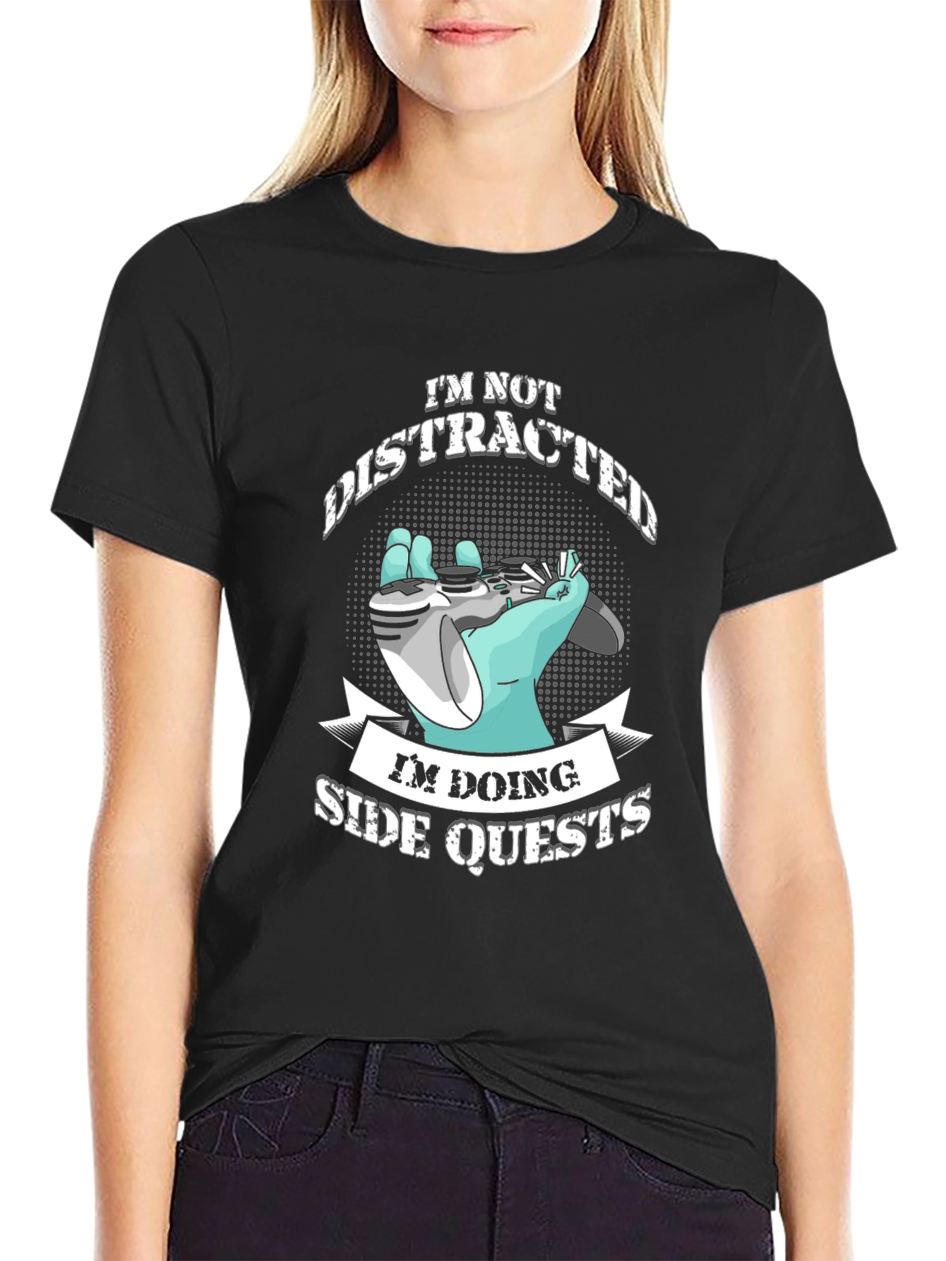 Gamer Side Quests Graphic Tee
