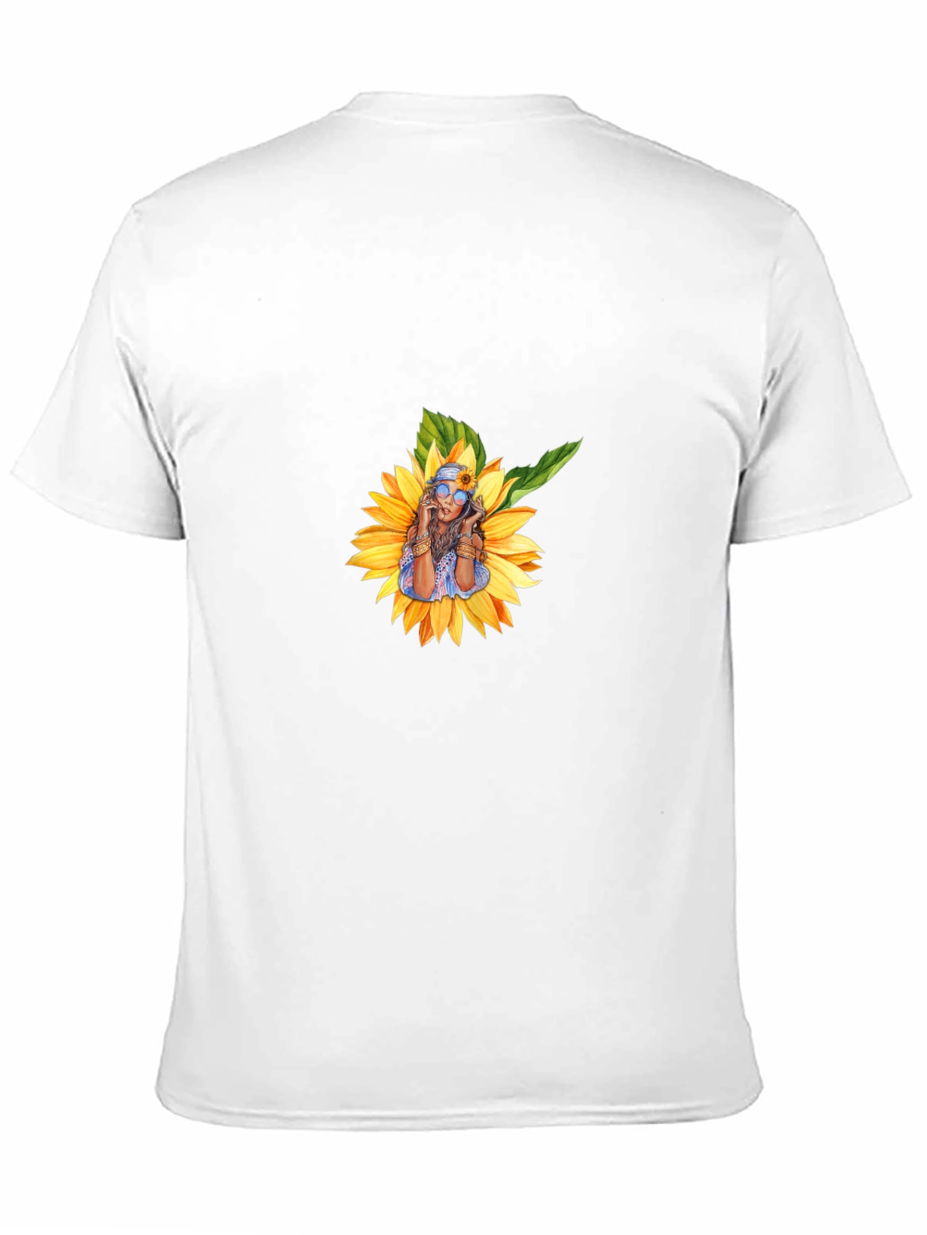 Sunflower Woman Graphic T-Shirt - Stylish Casual Wear