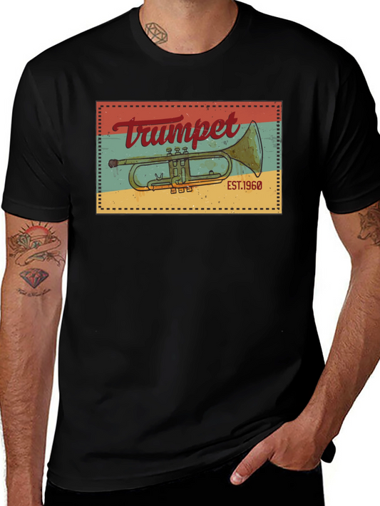 Vintage Trumpet Est. 1960 Graphic T-Shirt
