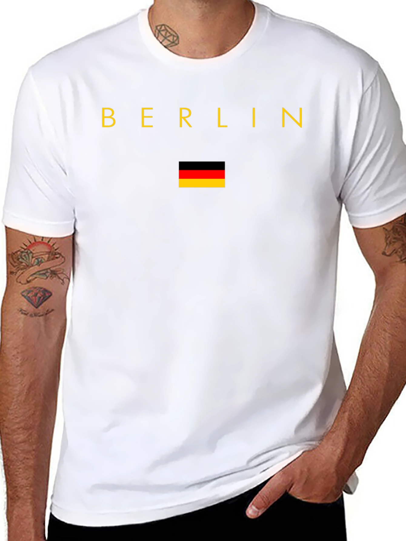 Berlin Germany Flag Graphic T-Shirt