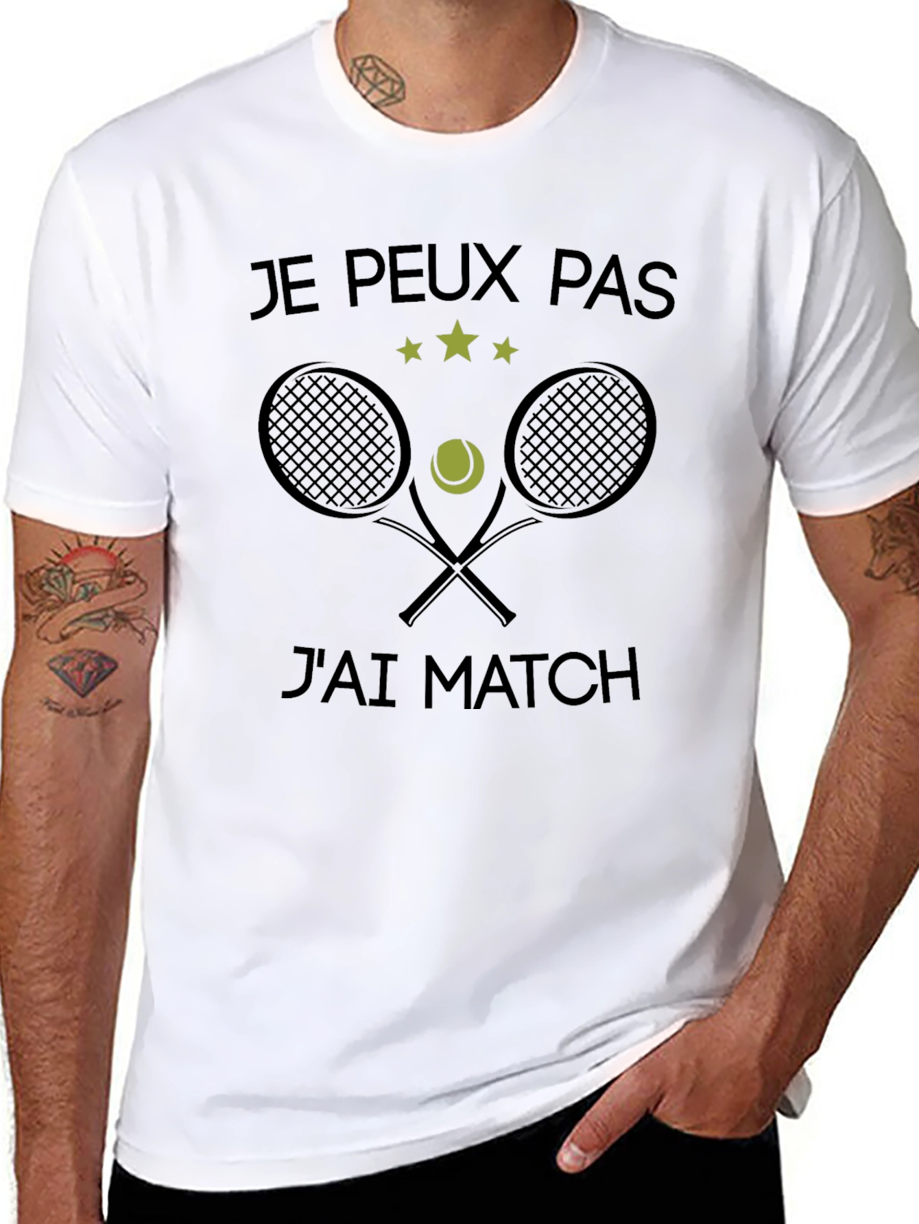 Je Peux Pas Jai Match Tennis T-Shirt