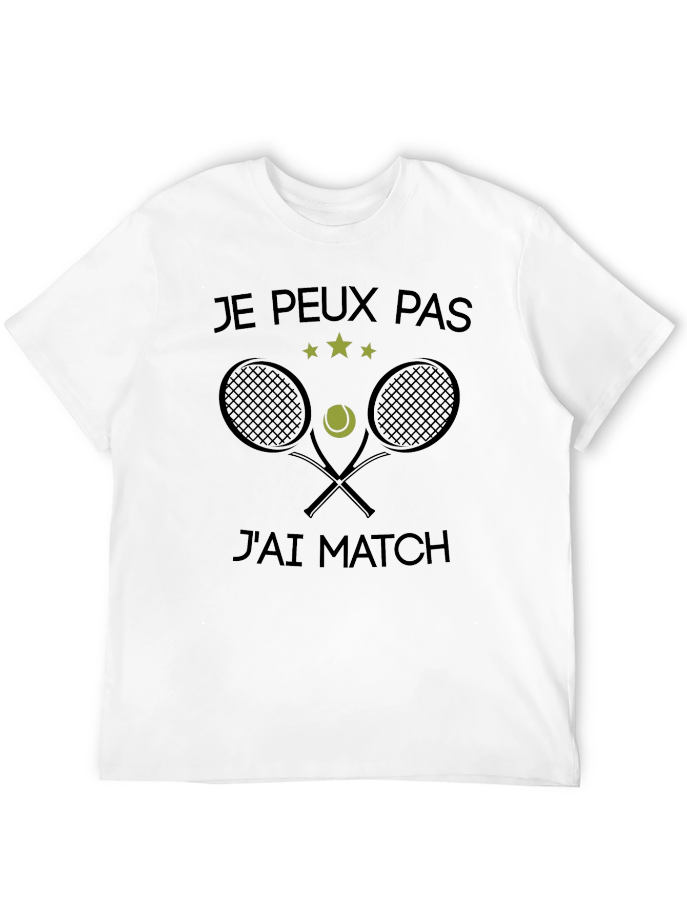 Je Peux Pas Jai Match Tennis T-Shirt