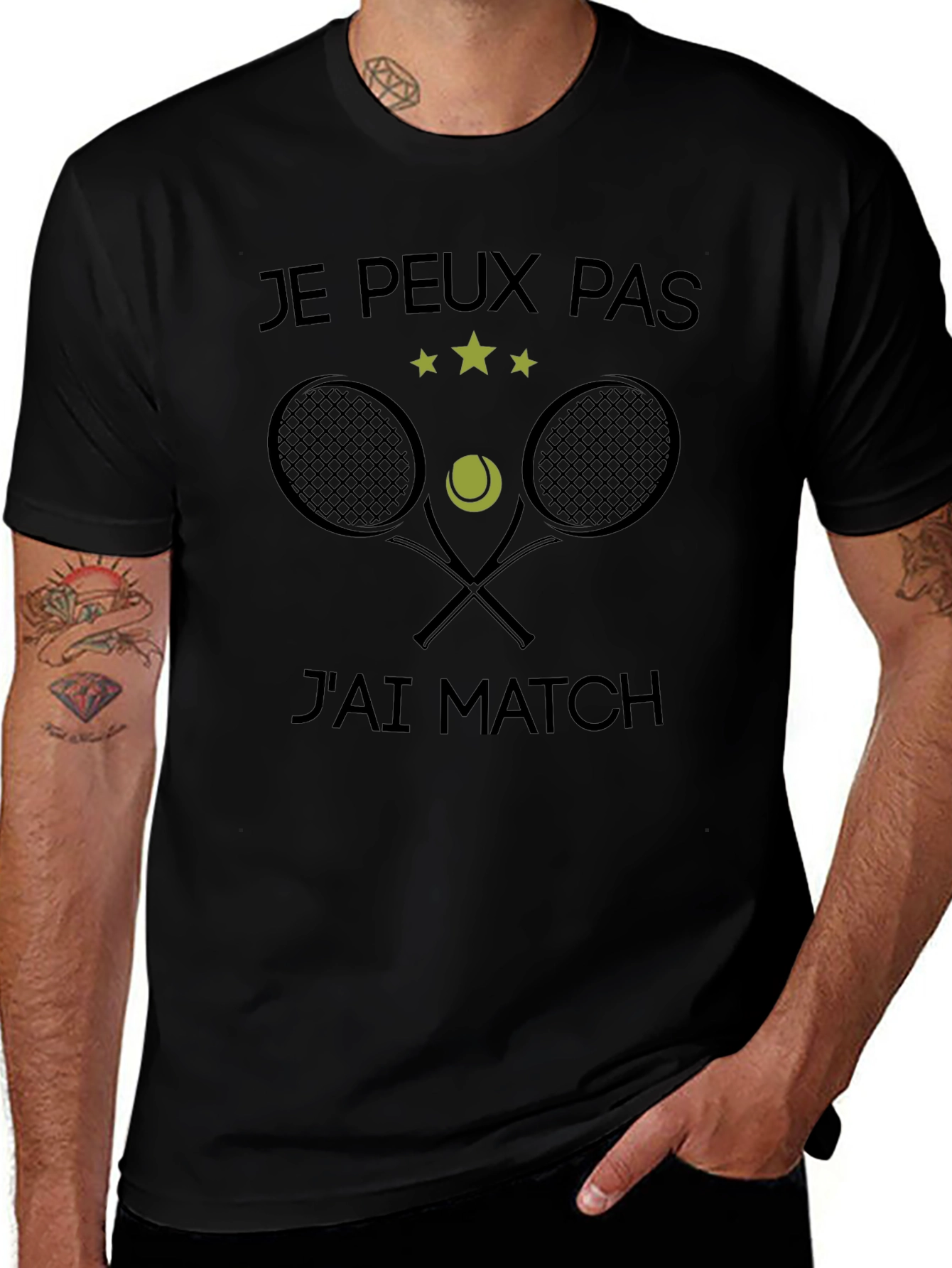 Je Peux Pas Jai Match Tennis T-Shirt