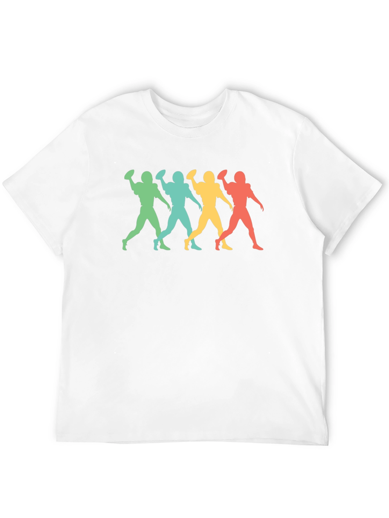 Retro Football Player Graphic Tee