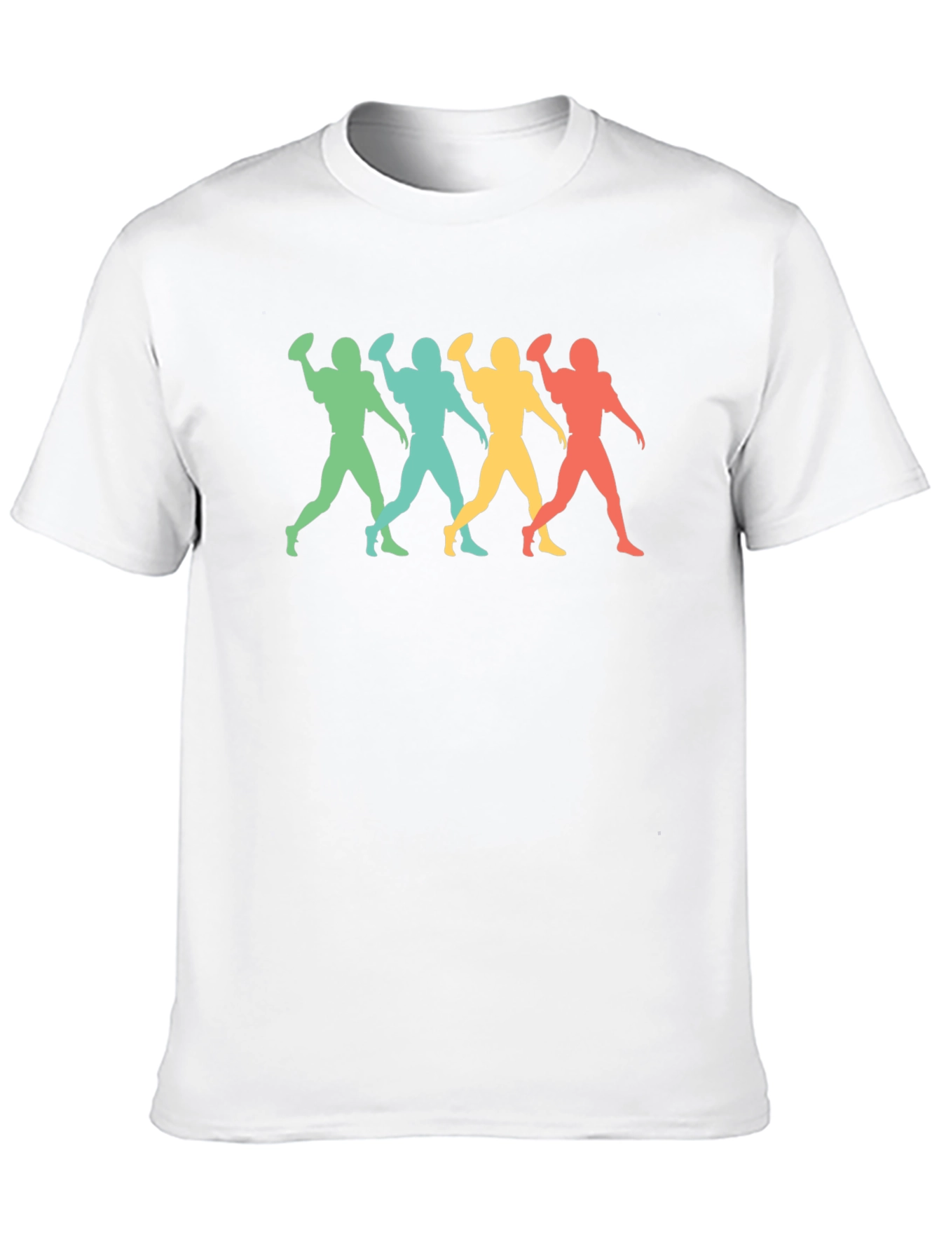 Retro Football Player Graphic Tee