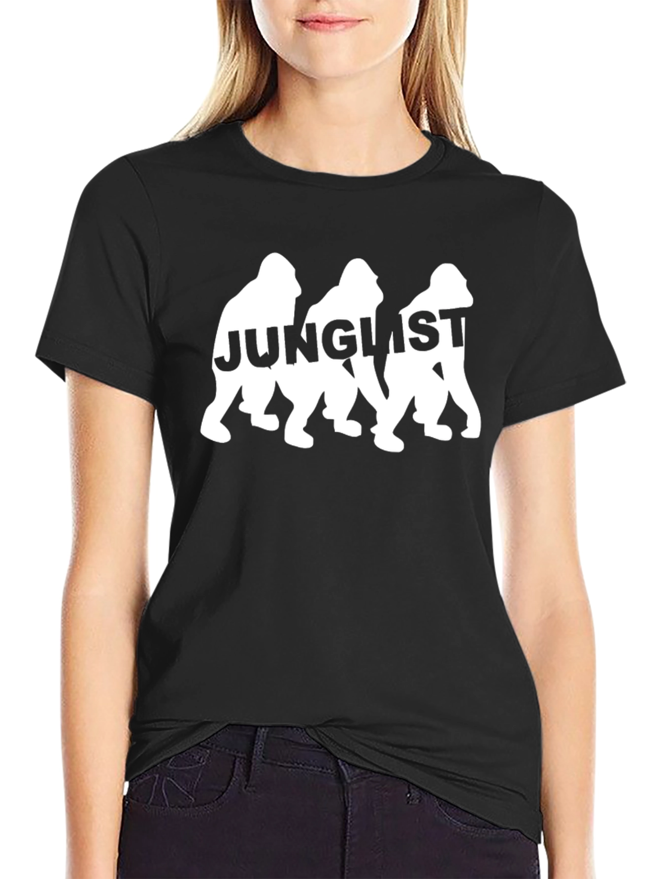 Junglist Gorilla Graphic T-Shirt