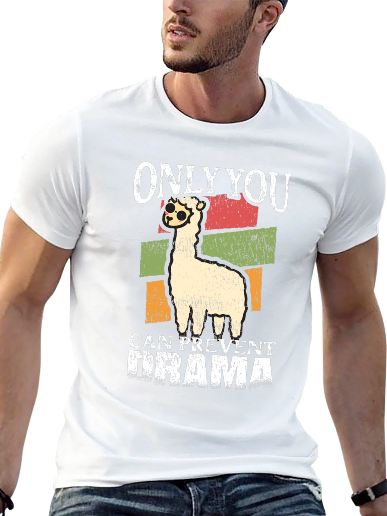 Only You Can Prevent Drama Llama T-Shirt