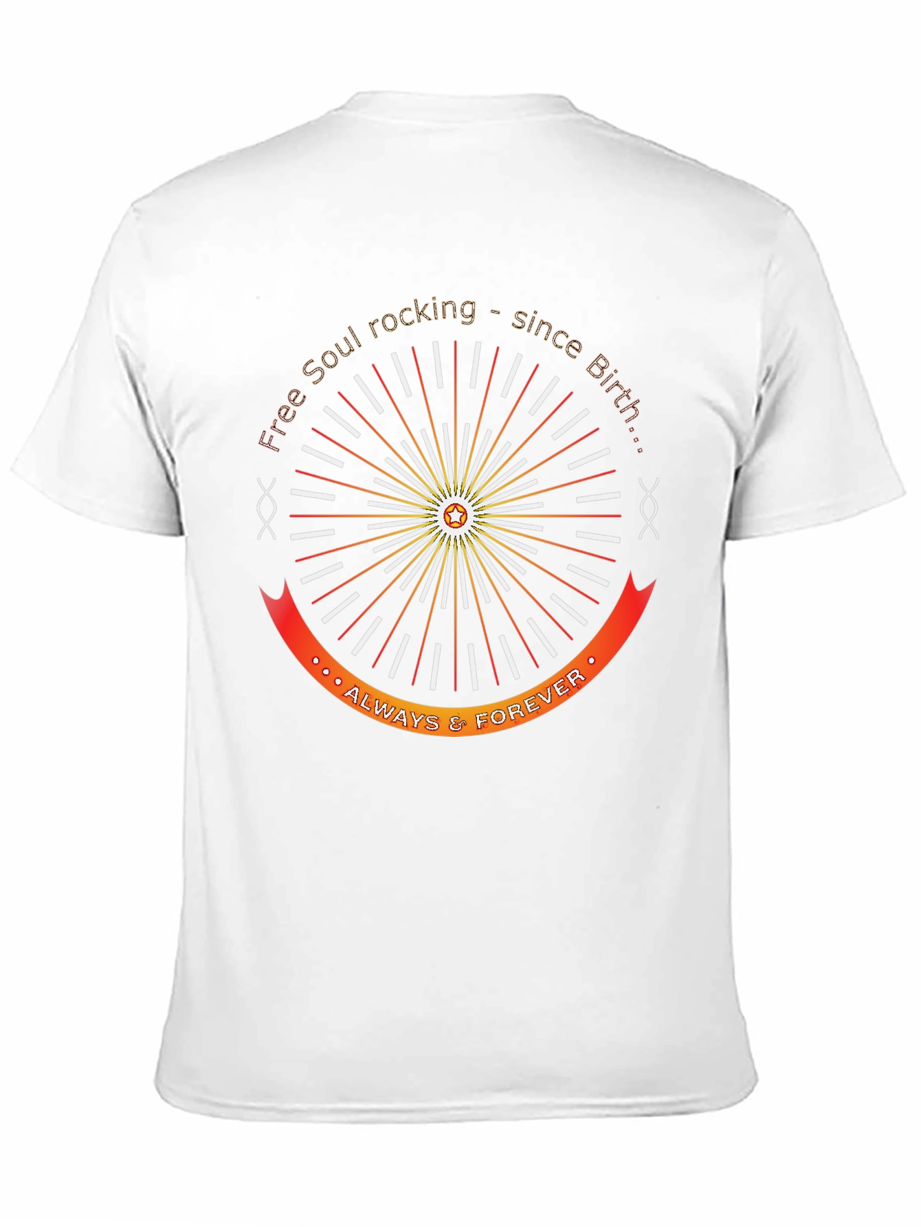 Free Soul Rocking Since Birth Graphic Tee