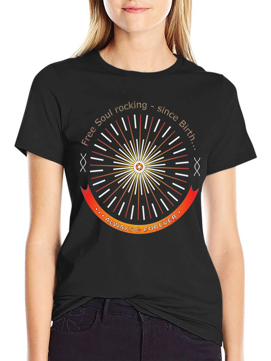 Free Soul Rocking Since Birth Graphic Tee
