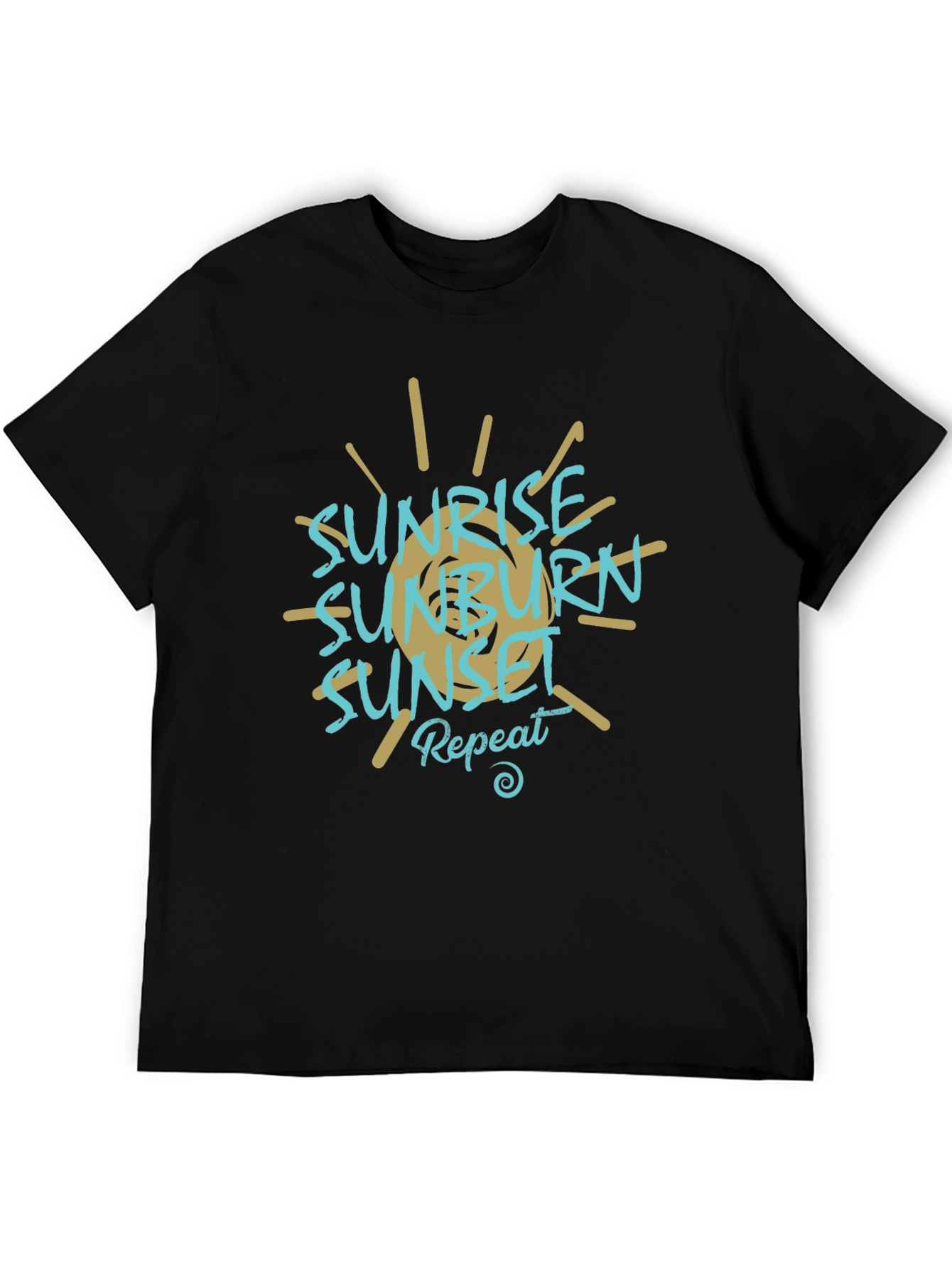 Sunrise Sunburn Sunset Repeat Graphic Tee