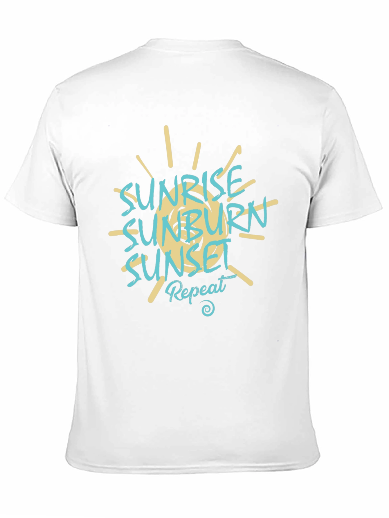 Sunrise Sunburn Sunset Repeat Graphic Tee