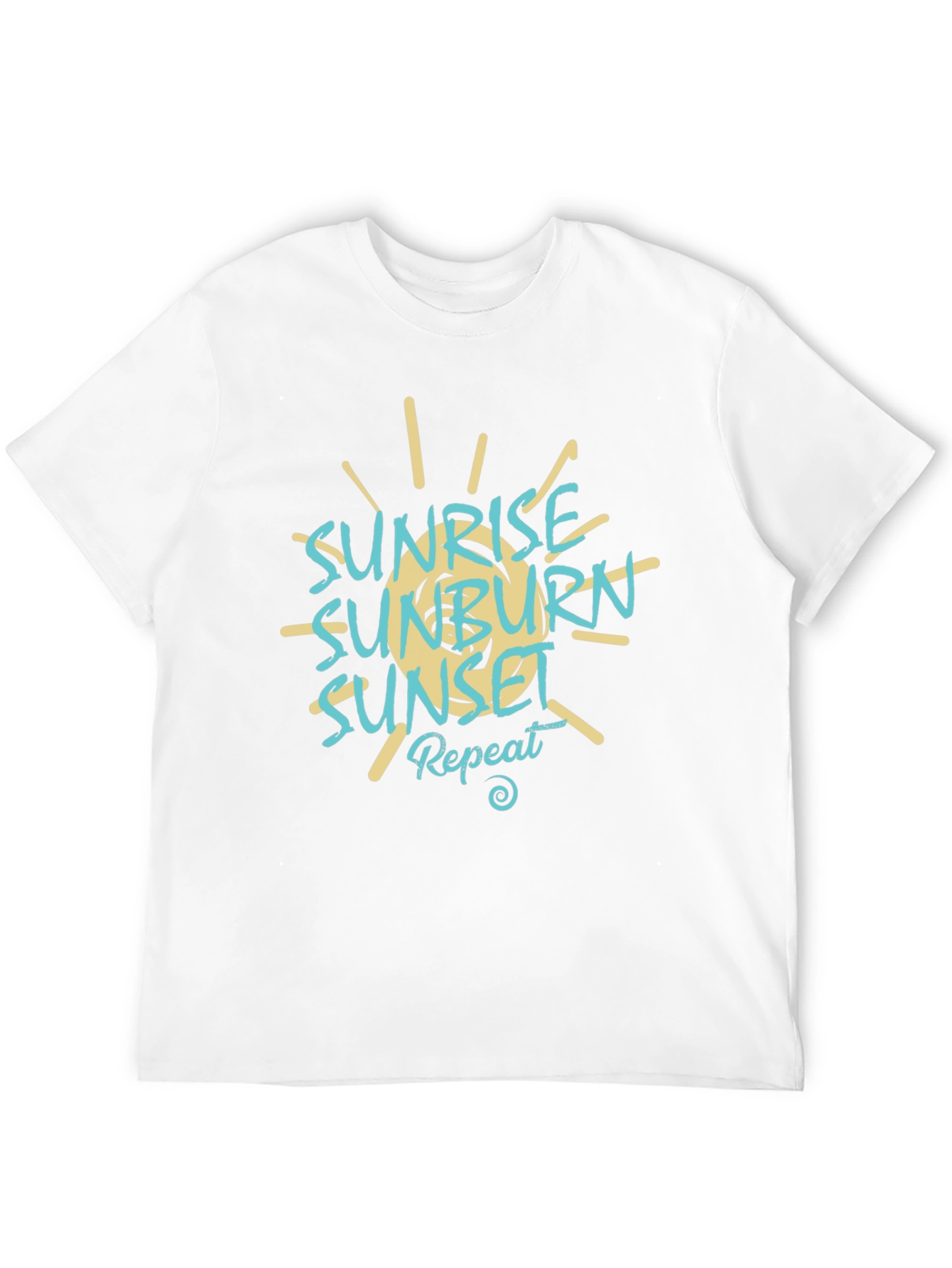 Sunrise Sunburn Sunset Repeat Graphic Tee