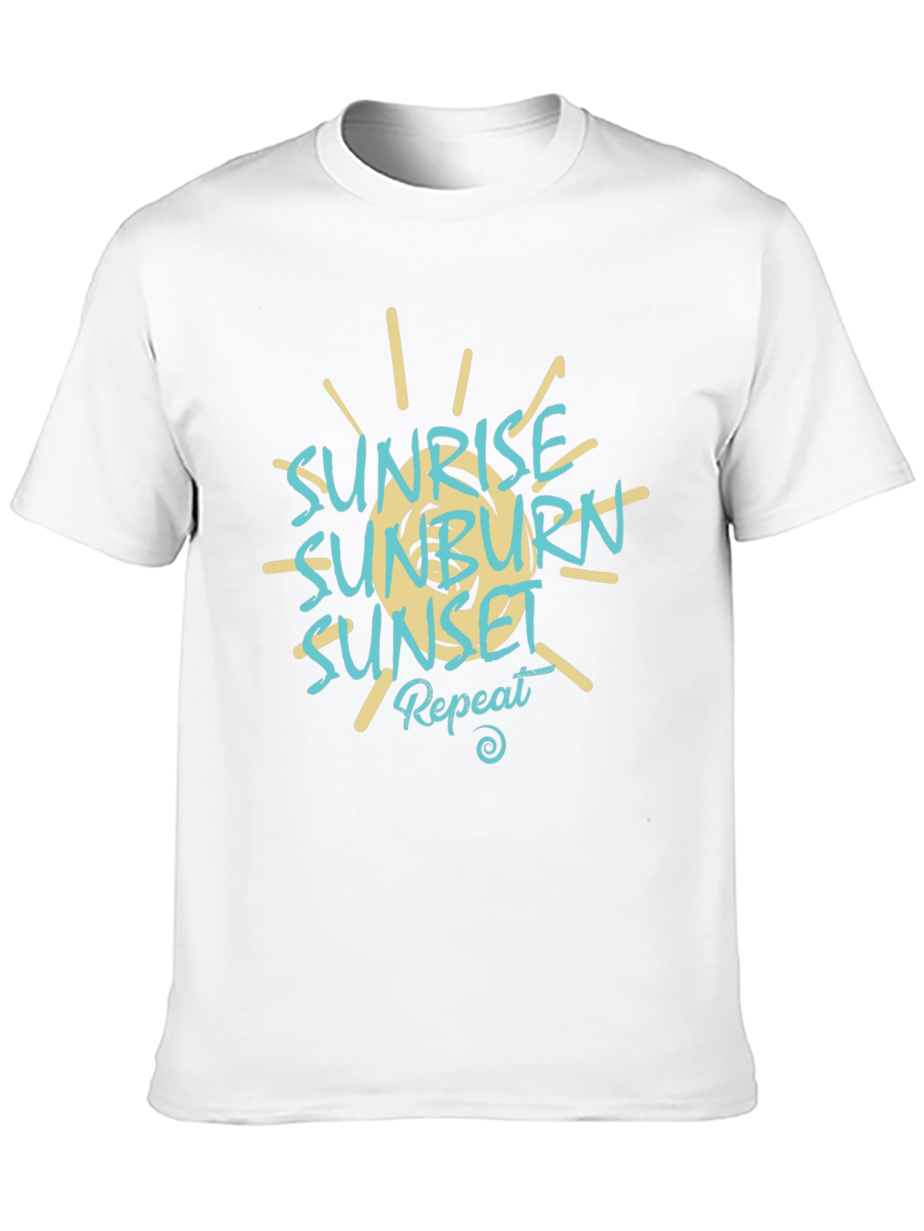 Sunrise Sunburn Sunset Repeat Graphic Tee